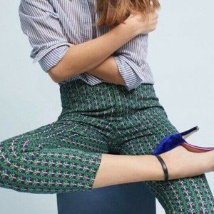 Anthropolgie Essential Butterfly Slim Trouser